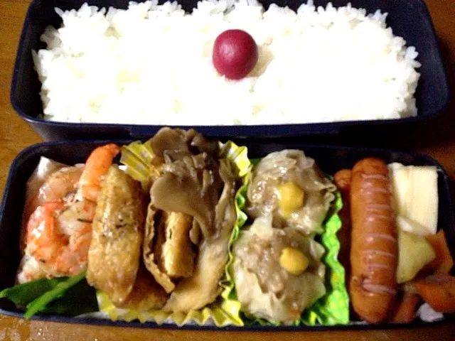 Snapdishの料理写真:旦那さんのお弁当|5児のママさん