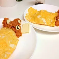 Snapdishの料理写真:リラックマオムライス