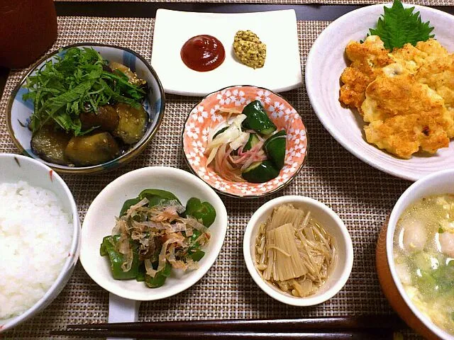 チキンナゲット定食|ぴよこっこさん