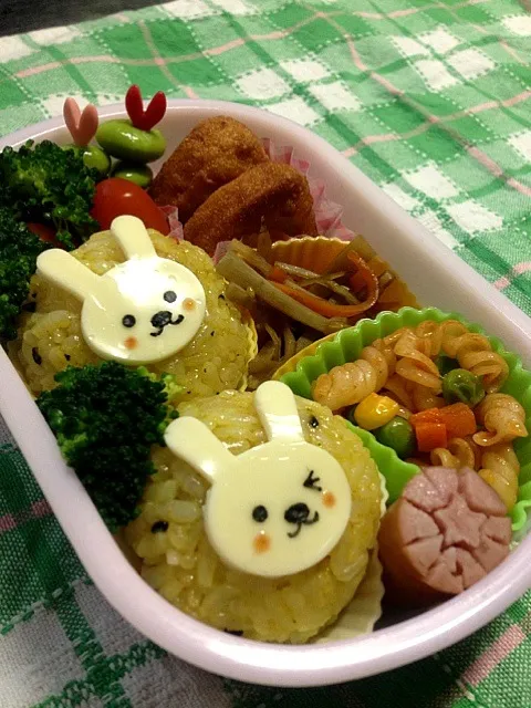 うさぎちゃんお弁当|アツコさん