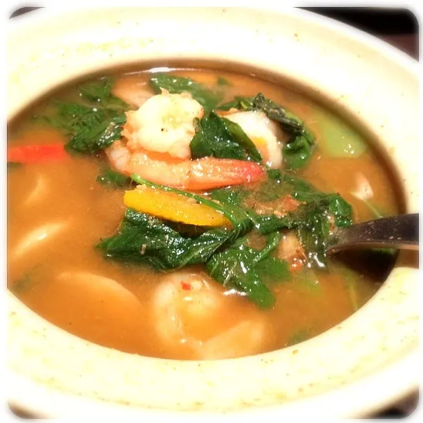 Thai Vegetable Soup with Prawn แกงเลียงกุ้ง 👑|@bangkokさん