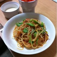 Snapdishの料理写真:トマトソースパスタ|小池さん