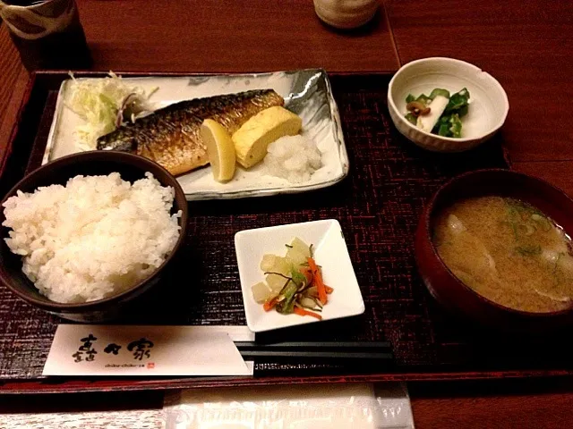 塩サバ定食🍴|すかラインさん