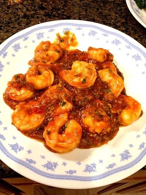 Shrimp chili|Goro Pinkさん