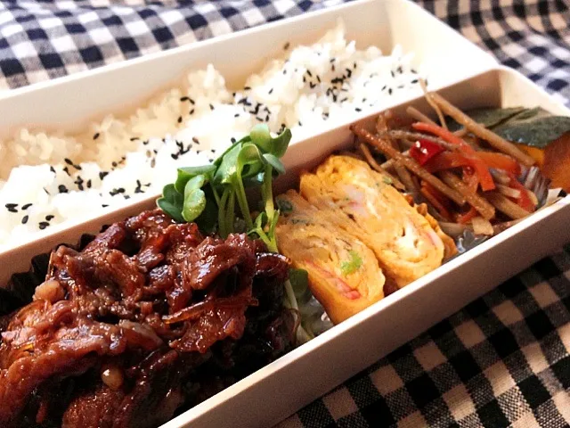 Snapdishの料理写真:１月１１日のお弁当|azukiさん