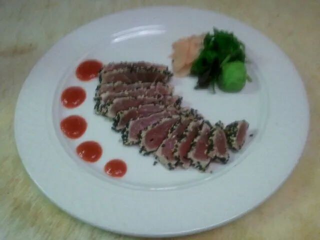 Seared ahi tuna|Jacki Carterさん