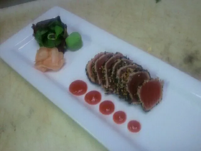 Seared ahi tuna|Jacki Carterさん