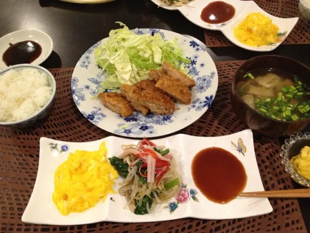 晩御飯メインはヒレカツ|えりなさん