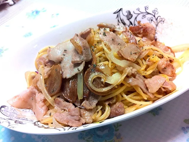 和風ゆず胡椒パスタ|みきさん