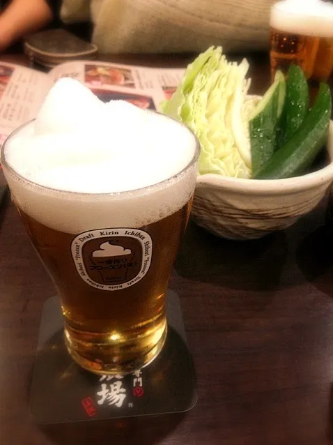 Snapdishの料理写真:フローズンビール🍺|ナガマンさん