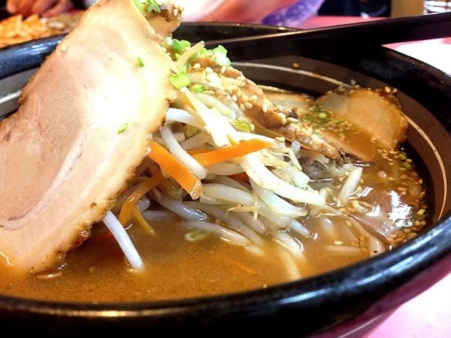 Snapdishの料理写真:珍来のラーメン！『味噌チャーシュー麺』|鈴木 美菜子さん