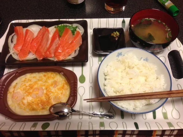 らしくない、晩ご飯！Σ( ꒪□꒪)‼|サソリさん