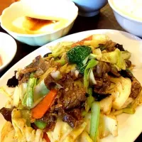 Snapdishの料理写真:牛肉の黒胡椒炒め|yoshiakiさん