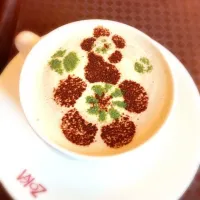 Snapdishの料理写真:抹茶チョコラテ☕