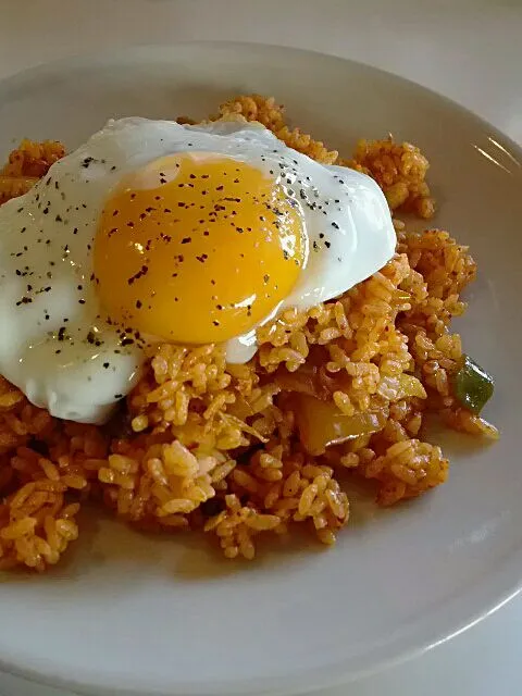 自家製キムチ チャーハン|연자さん