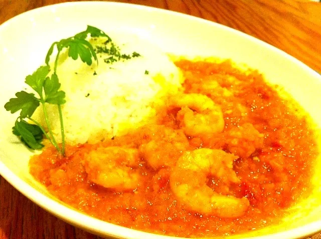 バズンヒン ミャンマー風エビカレー|サクラカフェ池袋店長mikiさん