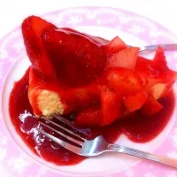 Snapdishの料理写真:Strawberry cheese cake|Fonさん