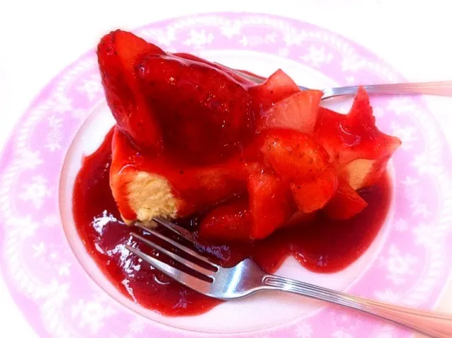 Strawberry cheese cake|Fonさん