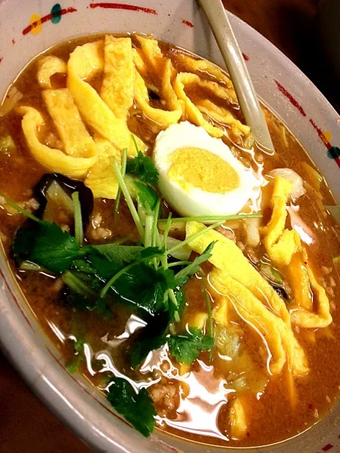 こまどり 特製味噌ラーメン|渡辺 美知男さん