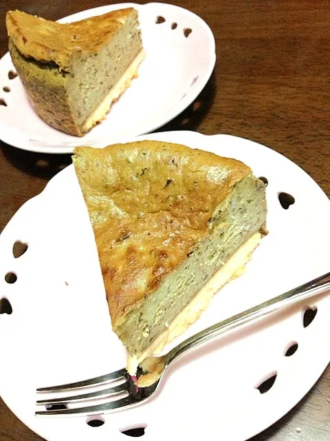 抹茶チーズケーキ|おばちさん