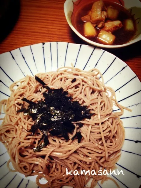 今日も、鴨せいろ蕎麦( ´艸｀)|かまさん