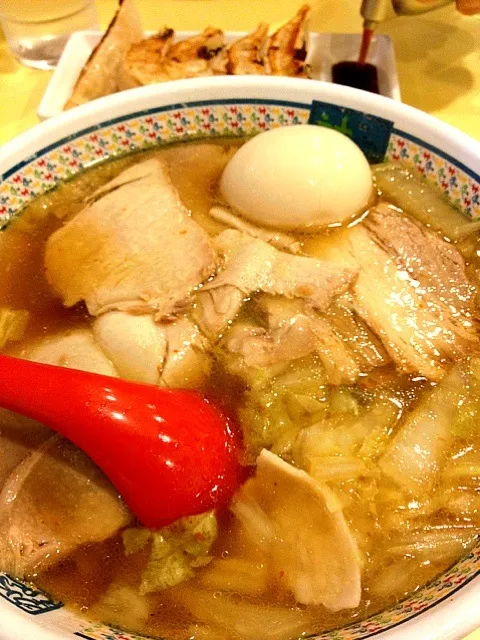 小チャーシュー煮卵ラーメンo(^▽^)o|ゆんさん