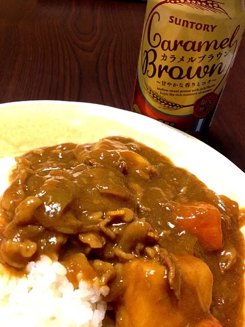 カレーにはビール|halさん