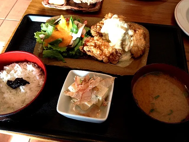 チキン南蛮定食|キムさん