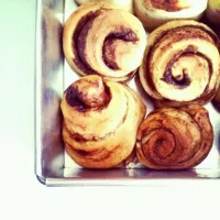 baked cinnamon rolls yesterday!;)|graceさん