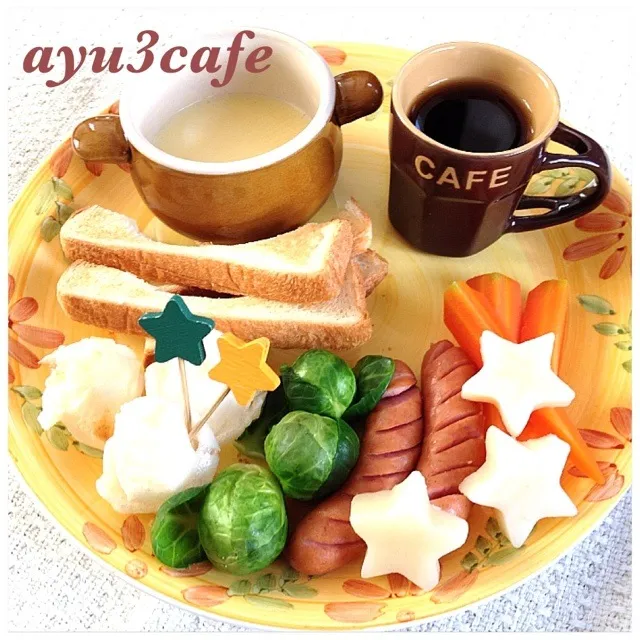 チーズフォンデュ|ayu3cafeさん