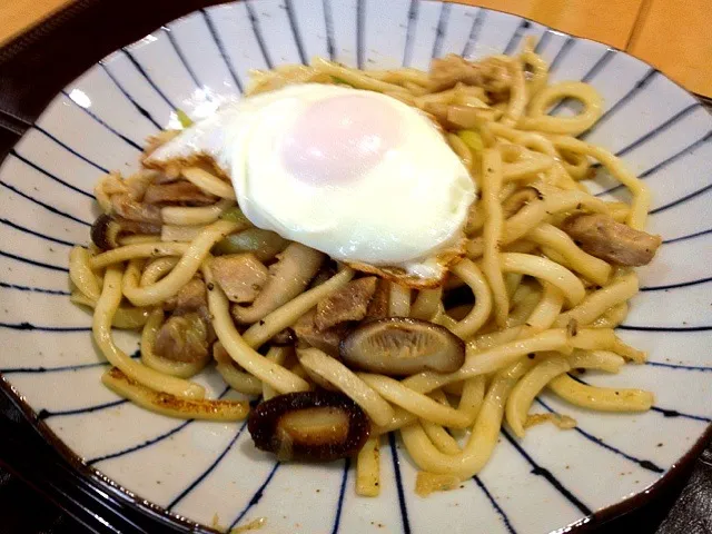 今日の昼は焼うどん|宮尾益人さん