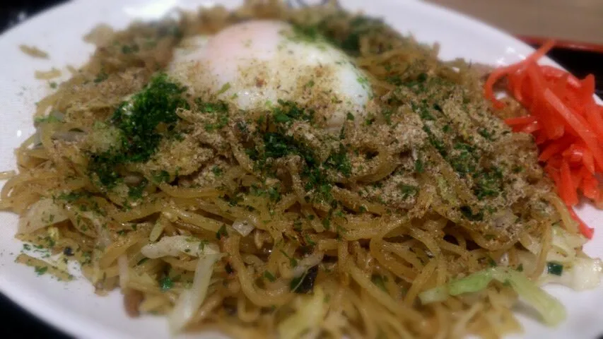 富士宮焼きそば塩  温玉のせ|ボンゴさん