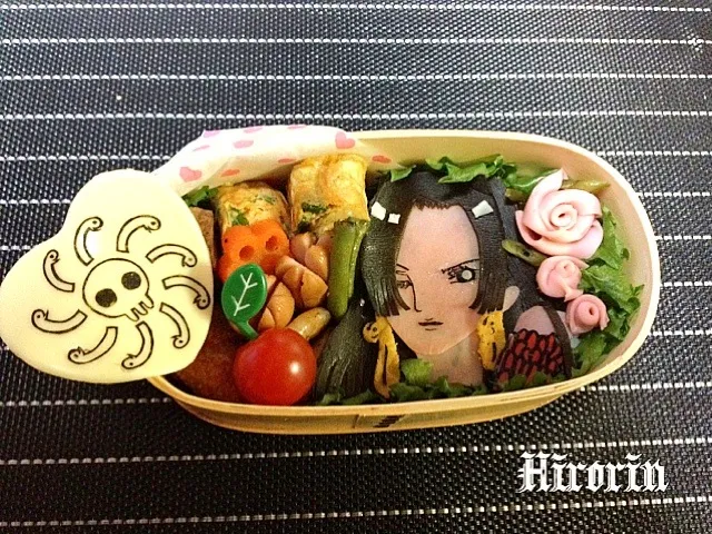 Snapdishの料理写真:ハンコック弁当🐍♡|ひろりんさん