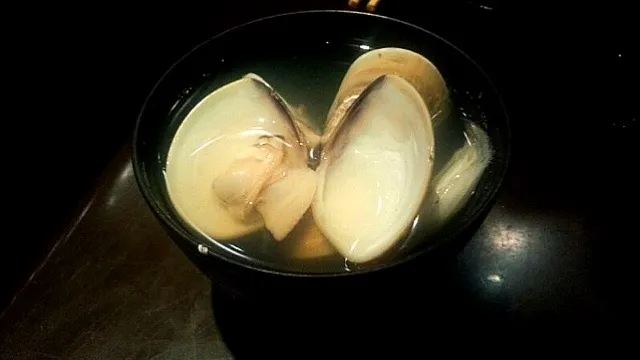 Fresh clam soup|skyblueさん