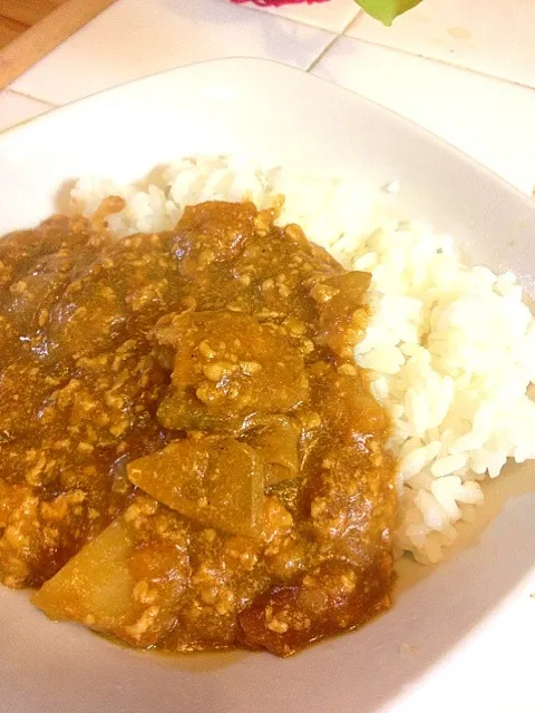 無水鍋のチキンカレー|マリアさん