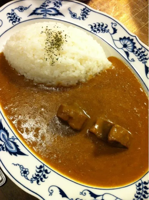 Snapdishの料理写真:牛タンカレー（＾Ｏ＾）♡|ちゃきさん