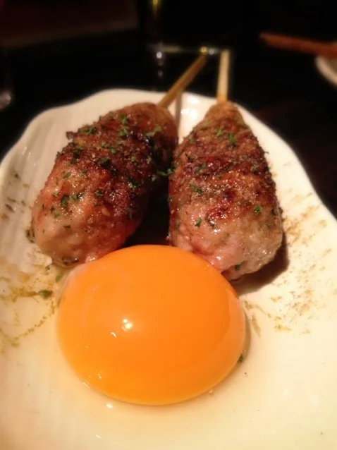 Snapdishの料理写真:Chicken ball tsukune|willzさん