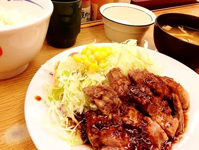 トンテキ定食|さヴァさん