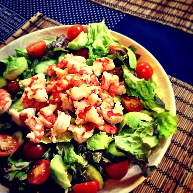 Avocado,Shrimp,Salad|🌀さん