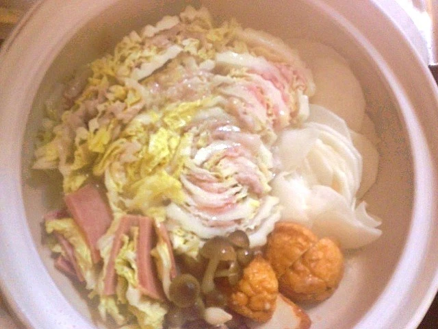 豚肉とスパムと白菜のお鍋|麻鈴さん