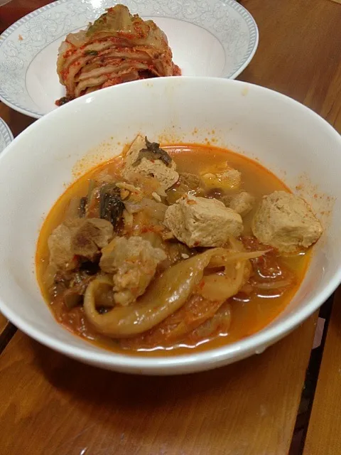 저녁밥 김치찌개|안지숙さん