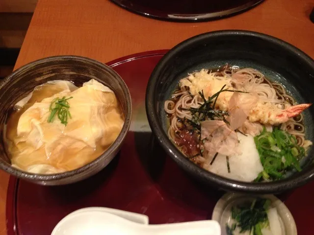 京都のおそばと湯葉丼|sugimoto megumiさん