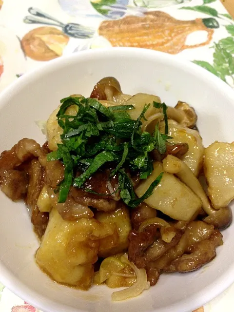 豚肉と里芋の照り煮|ちこぱんさん