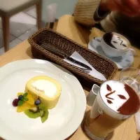 Snapdishの料理写真:よーじやカフェのセット!|つくわださん