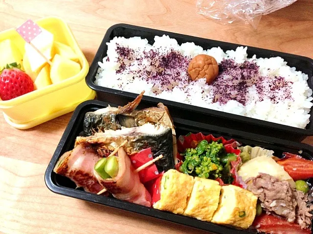 Snapdishの料理写真:旦那さんのお弁当♡|ゆかさん