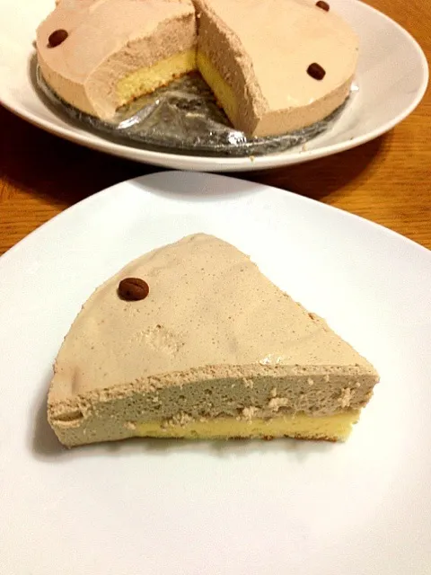 コーヒーミルクムースのケーキ|休日限定ままさん