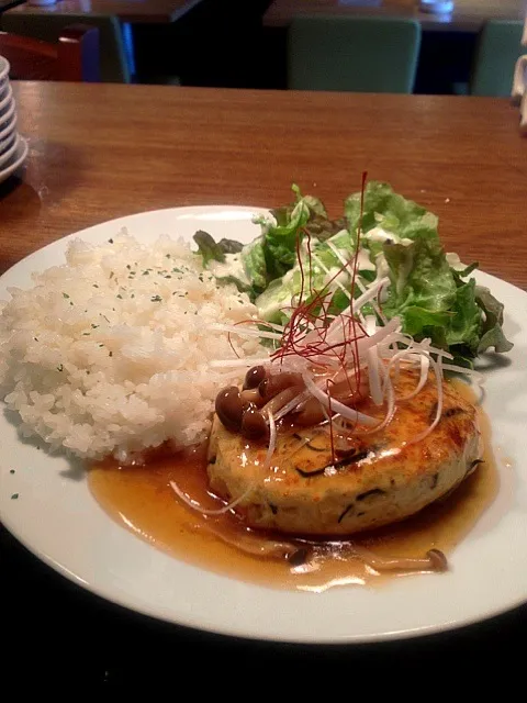 豆腐つくねハンバーグ|ぺーさん