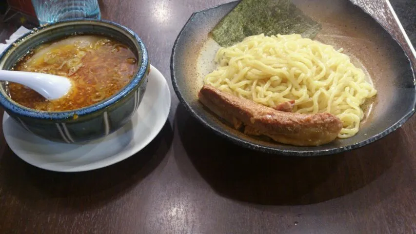 Snapdishの料理写真:角煮ばんからラーメン(つけめん)|日比彰さん