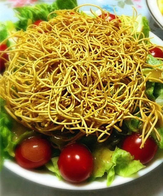 Noodle crackers salad|Theresa Kamadaさん