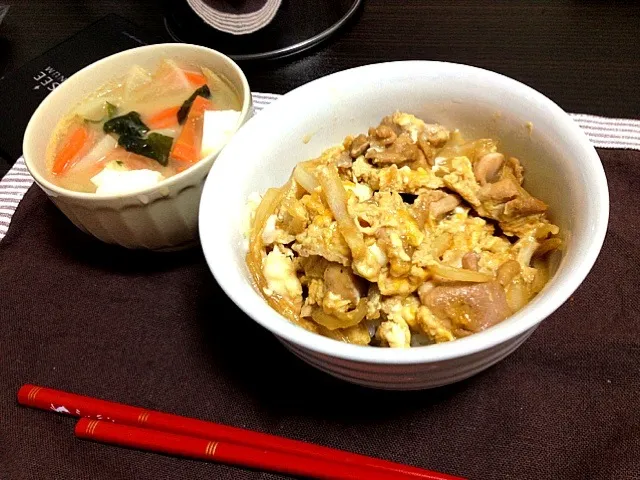 とろとろ卵の親子丼|sae＊さん